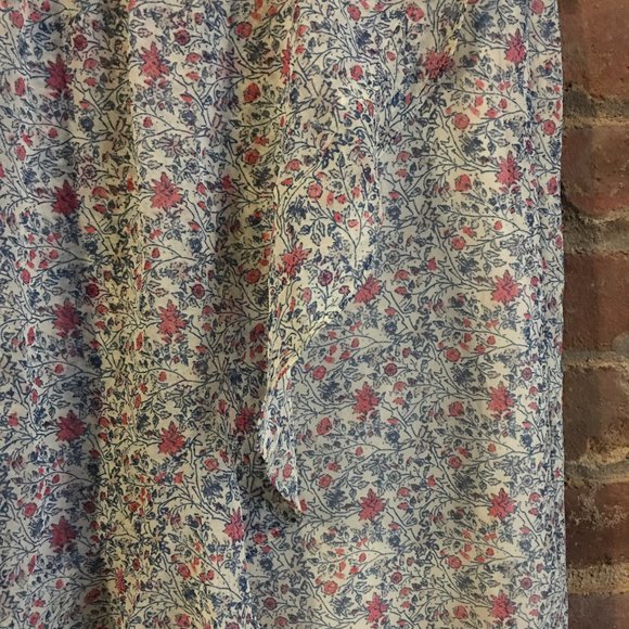 Madewell High Low Flowered Skirt - Picture 3 of 5